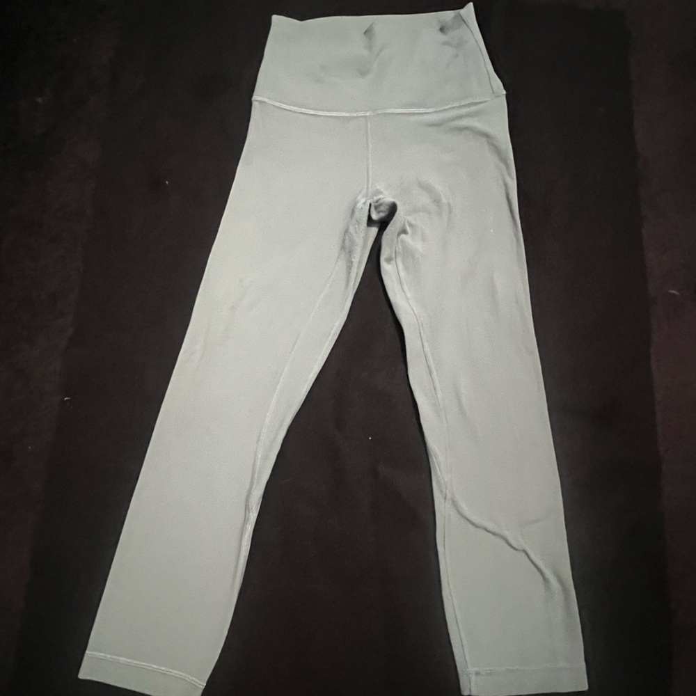 Lululemon green leggings size 2